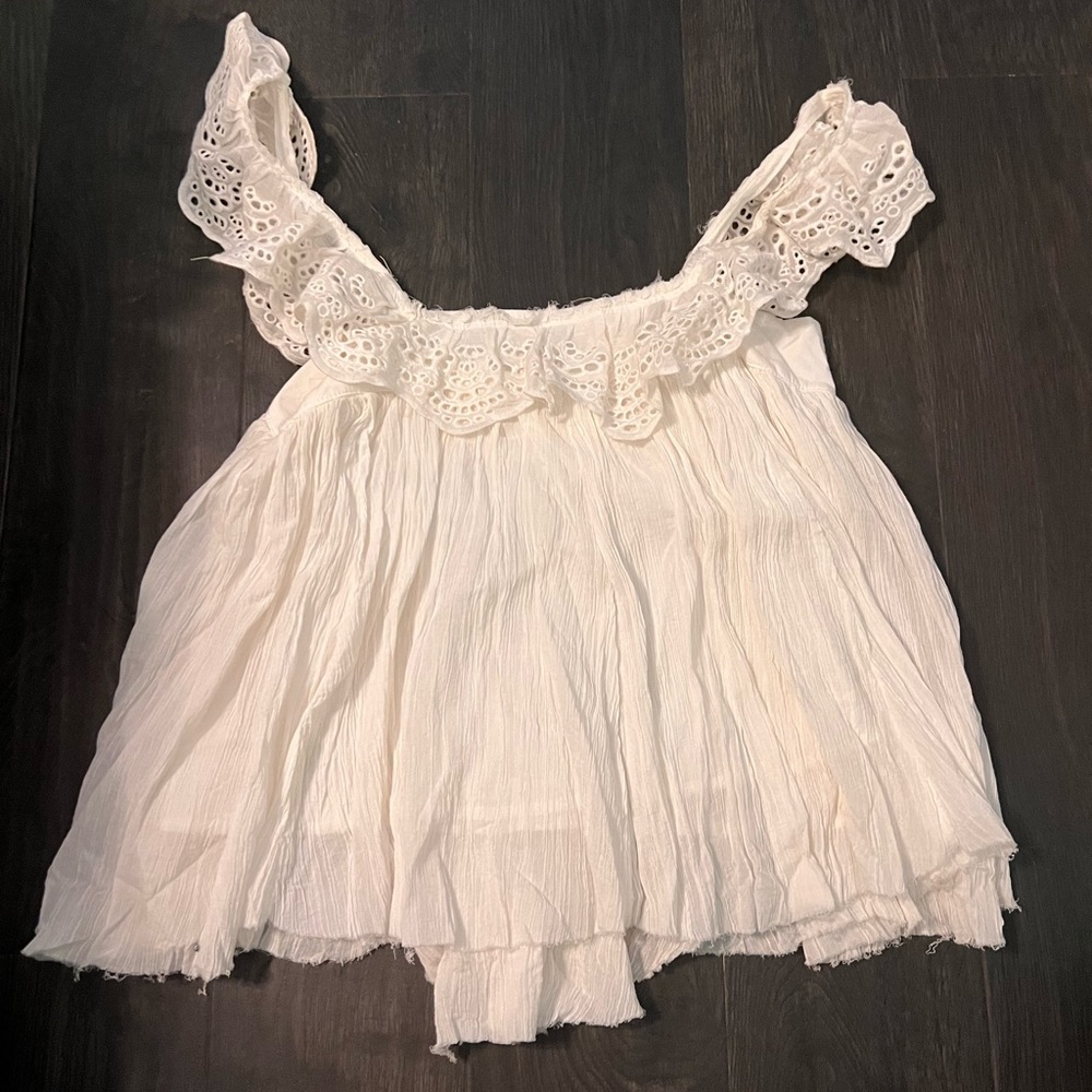 Altr’d state white flowy tank top. Size small.